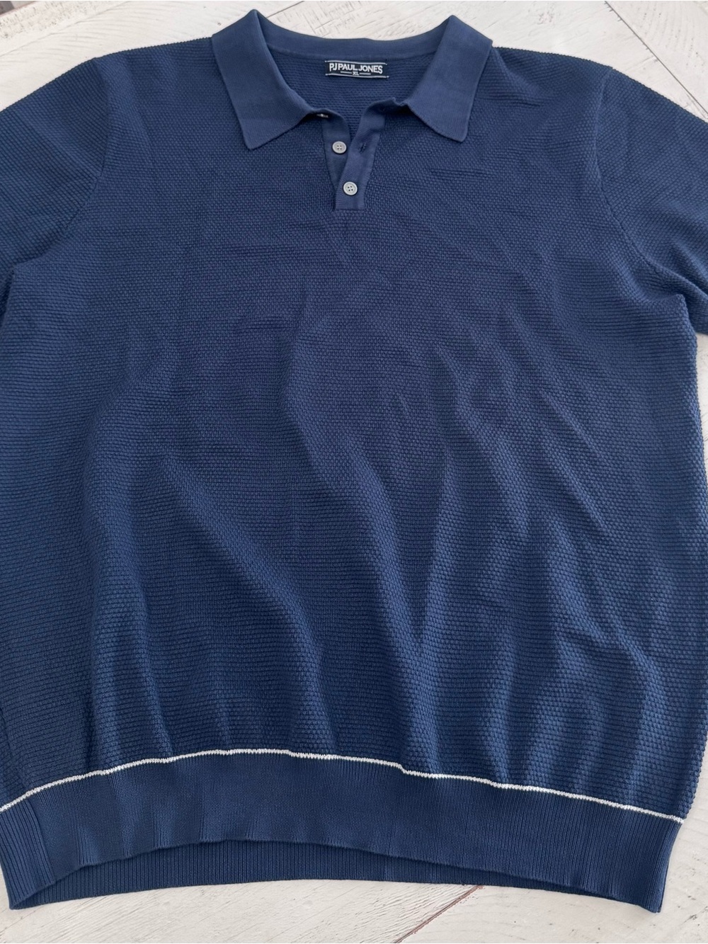 PJ Paul Jones Navy Short-Sleeve Polo